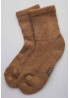 Носки из монгольской шерсти коричневые