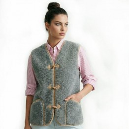 Жилет из овечьей шерсти КЛАССИКА ГРИДЖИО