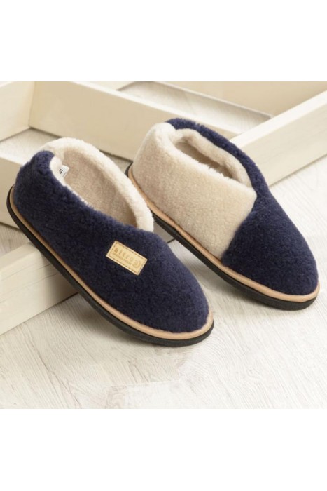 Тапочки-слипоны Ультрамарин